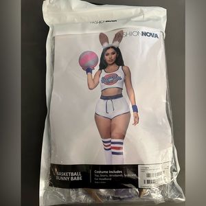 Basketball bunny costume (basketball not included).